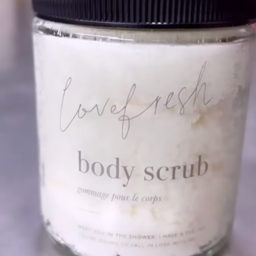 Behind the Scenes with Lovefresh Sugar Scrub