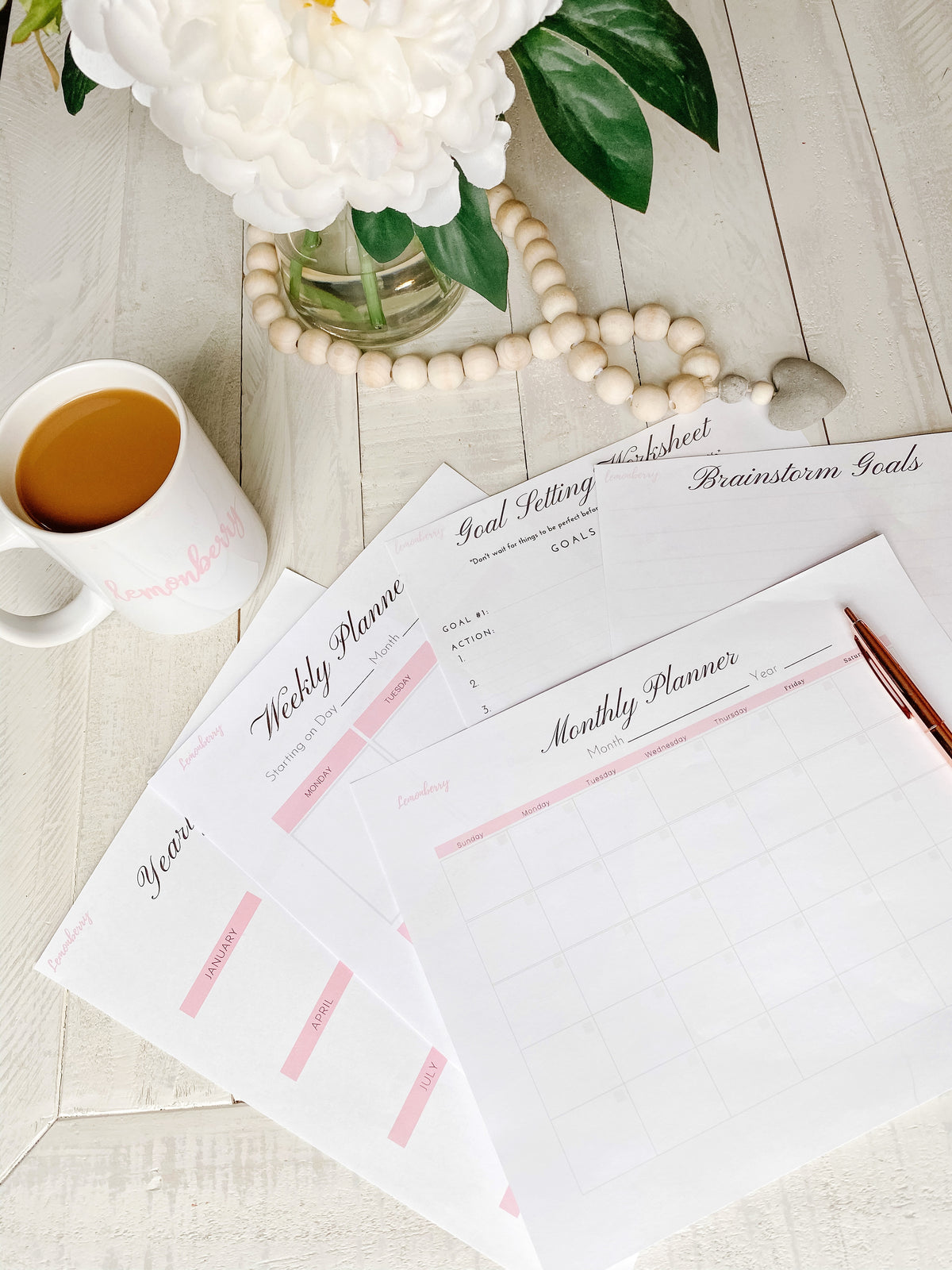 5 Easy Steps to Goal Planning with FREE DOWNLOADS