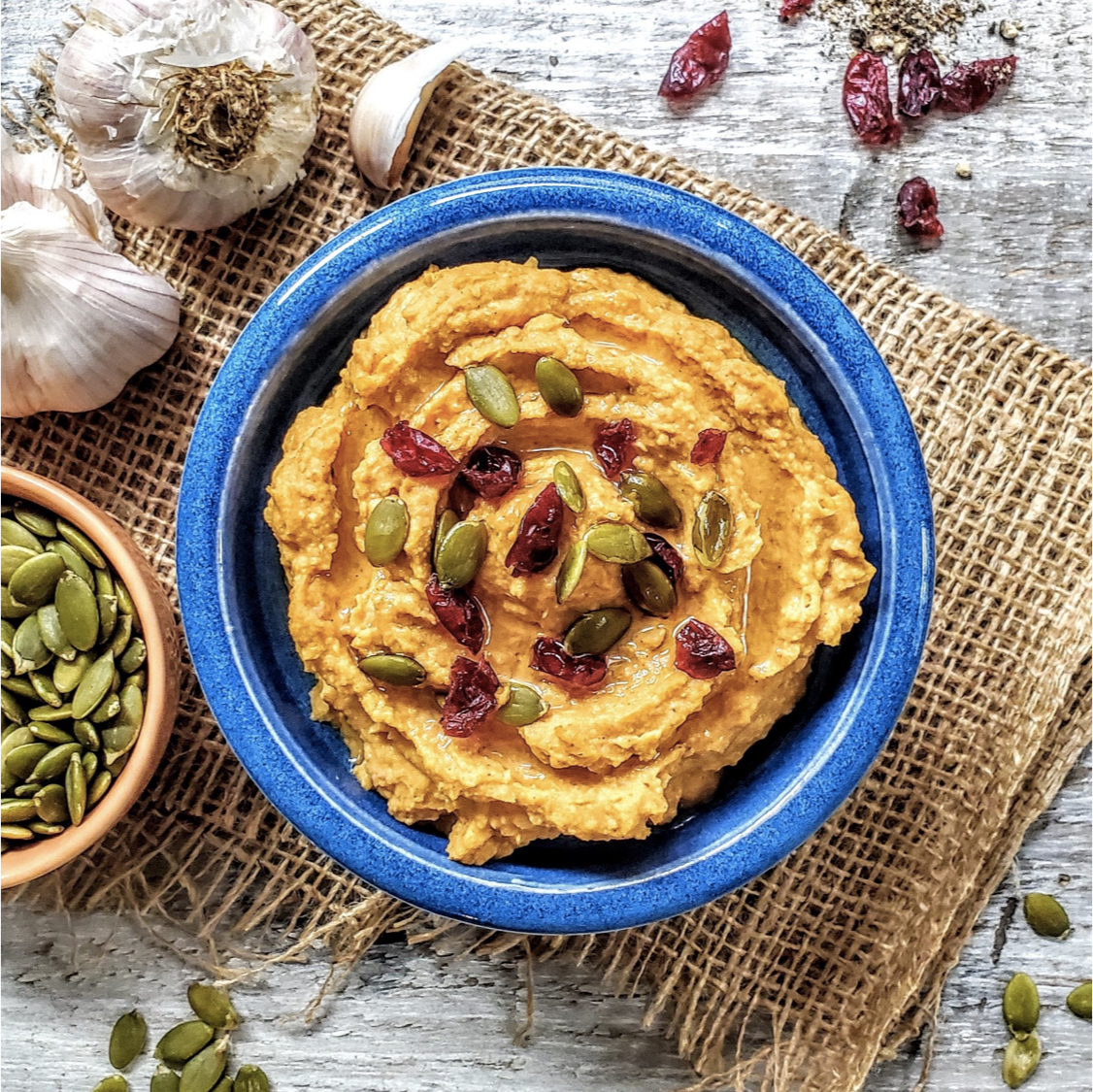 Char’s Pumpkin White Bean Dip