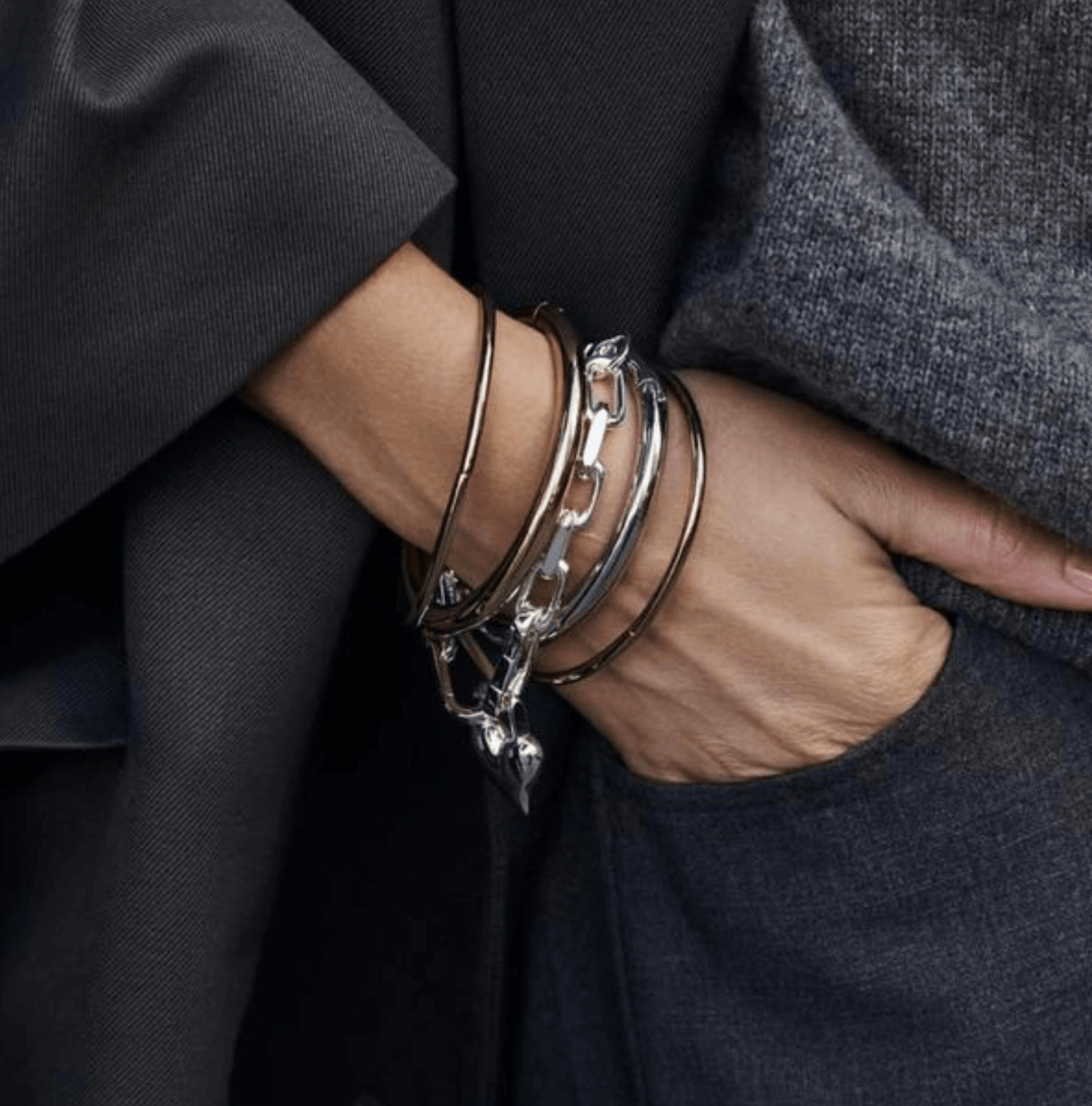 How to Layer Bracelets: Gemstones, Chains, and Bangles