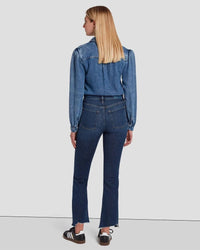 7 For All Mankind Bottoms HW Slim Kick by 7 For All Mankind available at Lemonberry Boutique Aurora