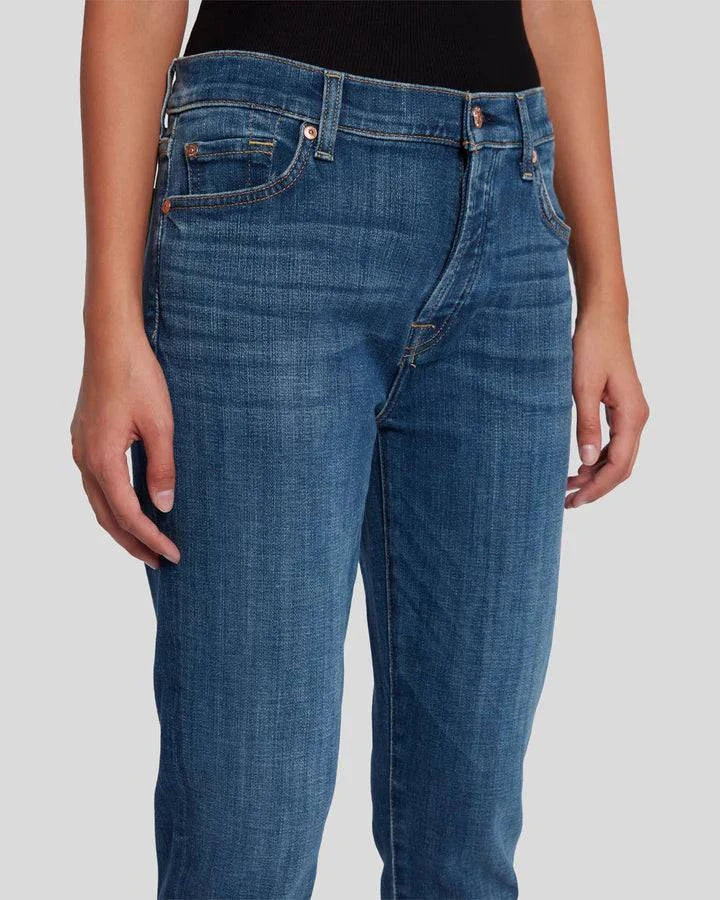 Mid-Rise Button-Fly Boyfriend Jeans – Close-Up of Front Pocket Detail