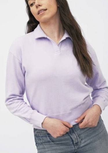 Murphy Polo Sweatshirt Lemonberry