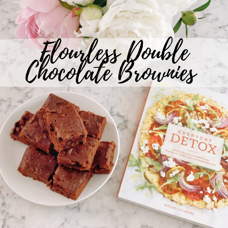 Flourless Double Chocolate Brownies