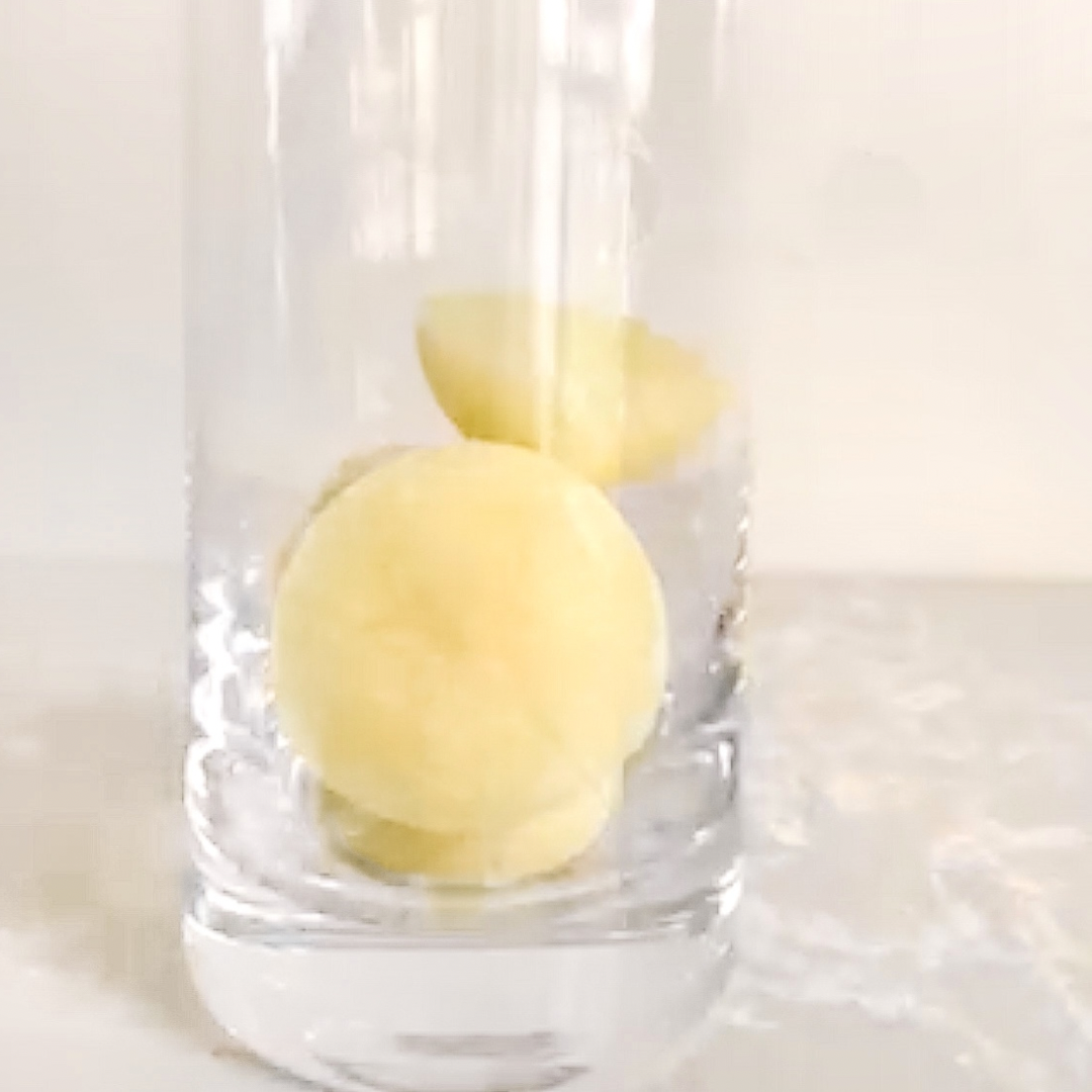 Lemon Ginger Ice Cube #Zerowaste