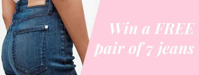 Win a FREE pair of 7 for all mankind jeans!!!