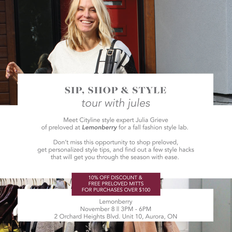 Sip, Shop & Style Event