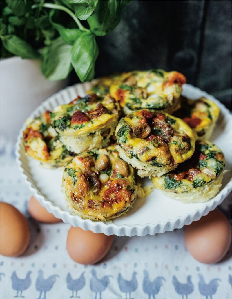 Breakfast on the go! #minieggbites