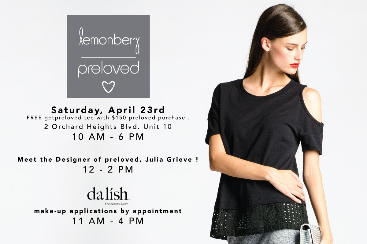 Preloved X Dalish X Lemonberry Event!