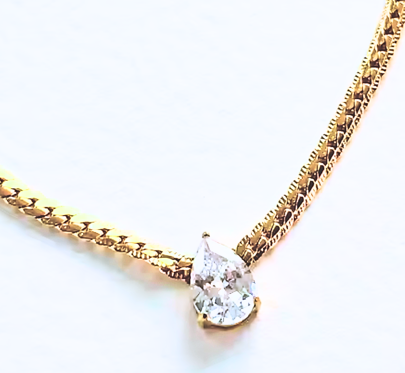 Gia Tear Drop Necklace