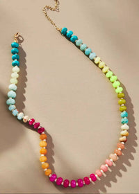 Candy Glass Bead Necklace