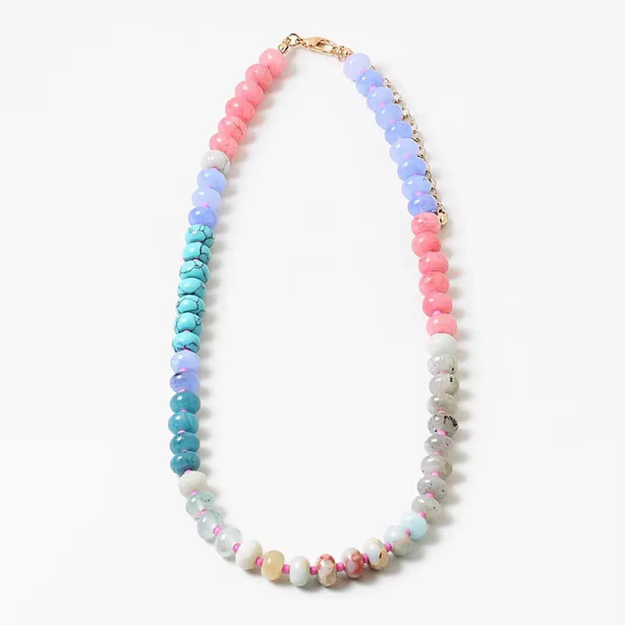 Candy Glass Bead Necklace