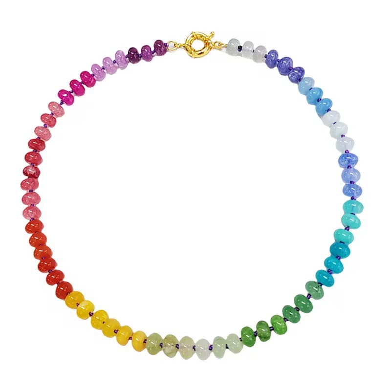 Candy Glass Bead Necklace