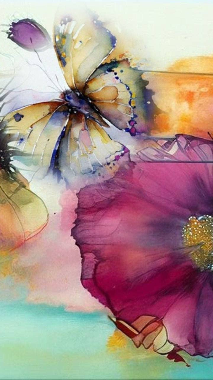 Fluttering blooms