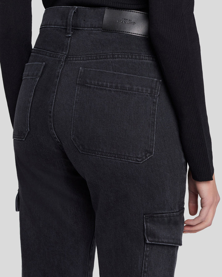 Cargo Logan cropped jeans in collide