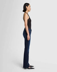 7 For All Mankind Bottoms 7 For All Mankind Bootcut Tailorless Jeans – Stretch Denim in AAS Wash available at Lemonberry Boutique Aurora