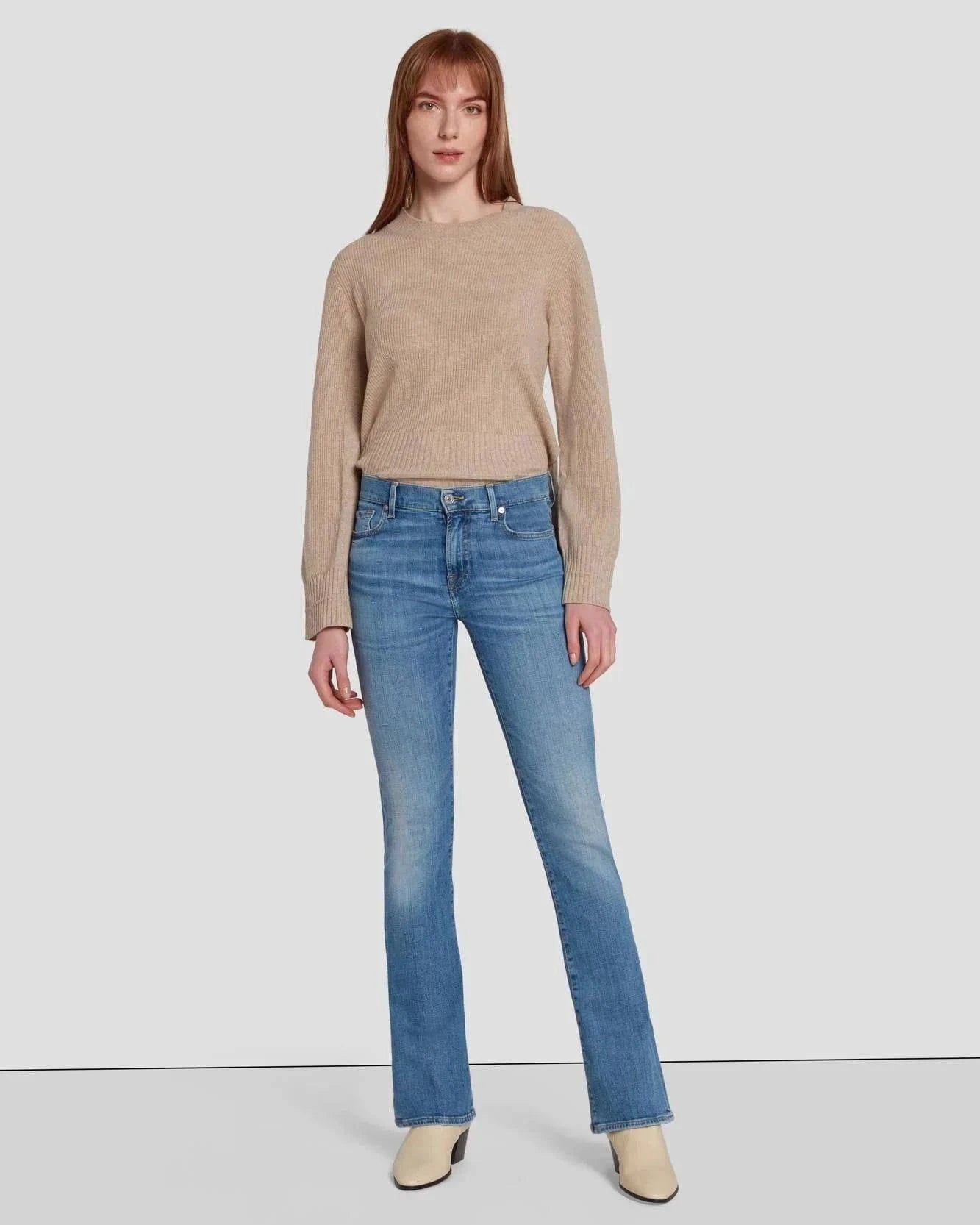 7 For All Mankind Bottoms Bootcut by 7 For All Mankind🍃 available at Lemonberry Boutique Aurora