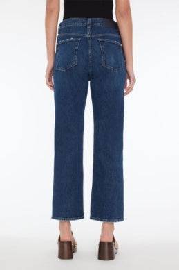 7 For All Mankind Bottoms Logan Stovepipe in HTG Wash by 7 For All Mankind available at Lemonberry Boutique Aurora