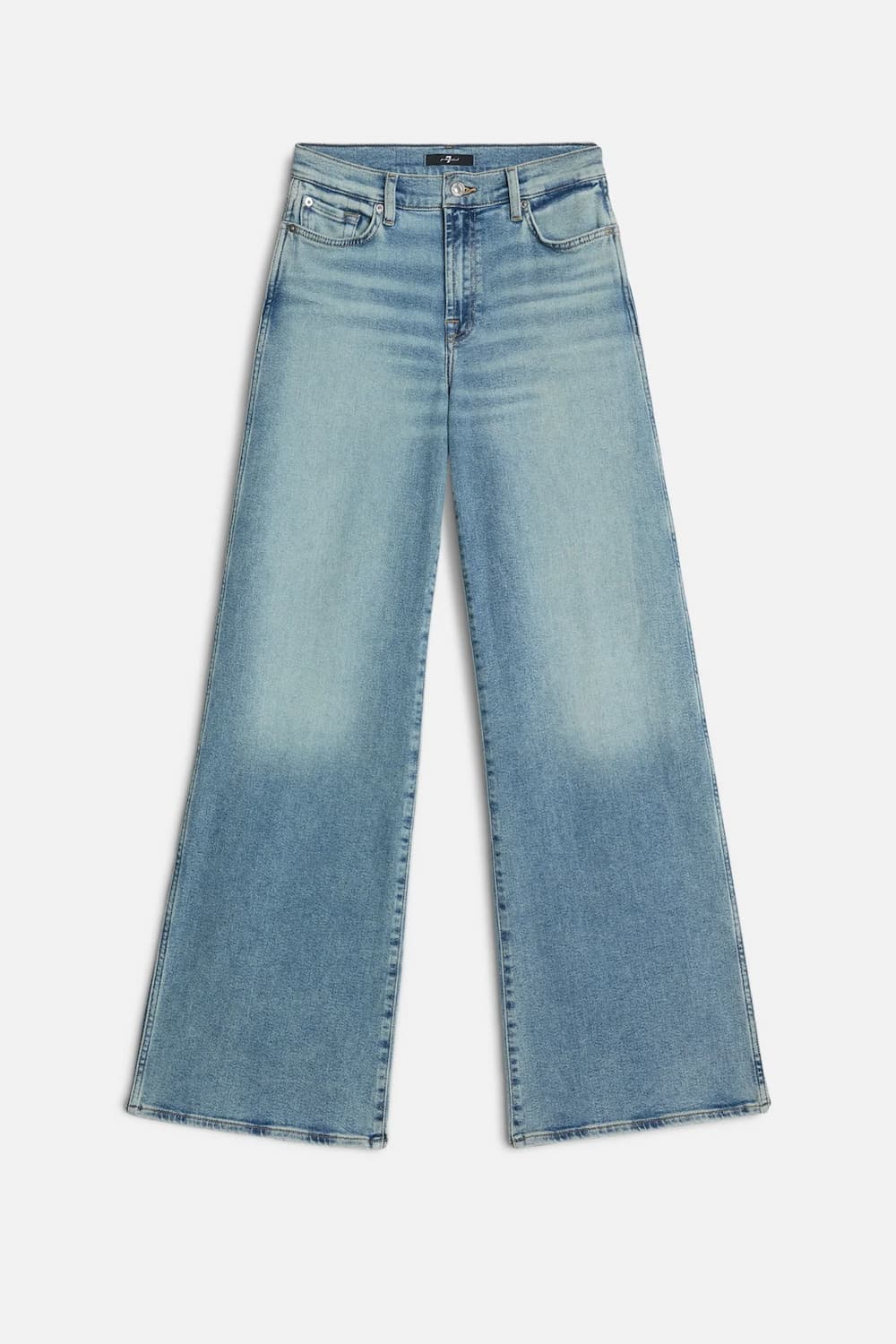 7 For All Mankind Lotta jeans Amuse Me wash flat front view Lemonberry Aurora