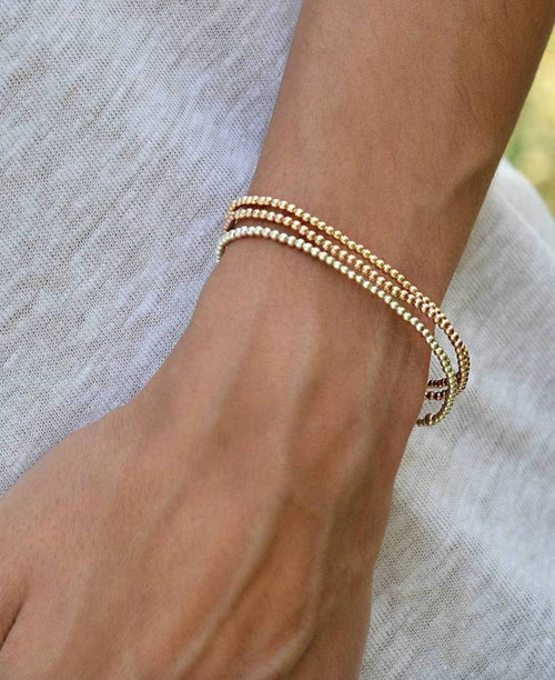 HoopLa Beaded Stretch Bracelet
