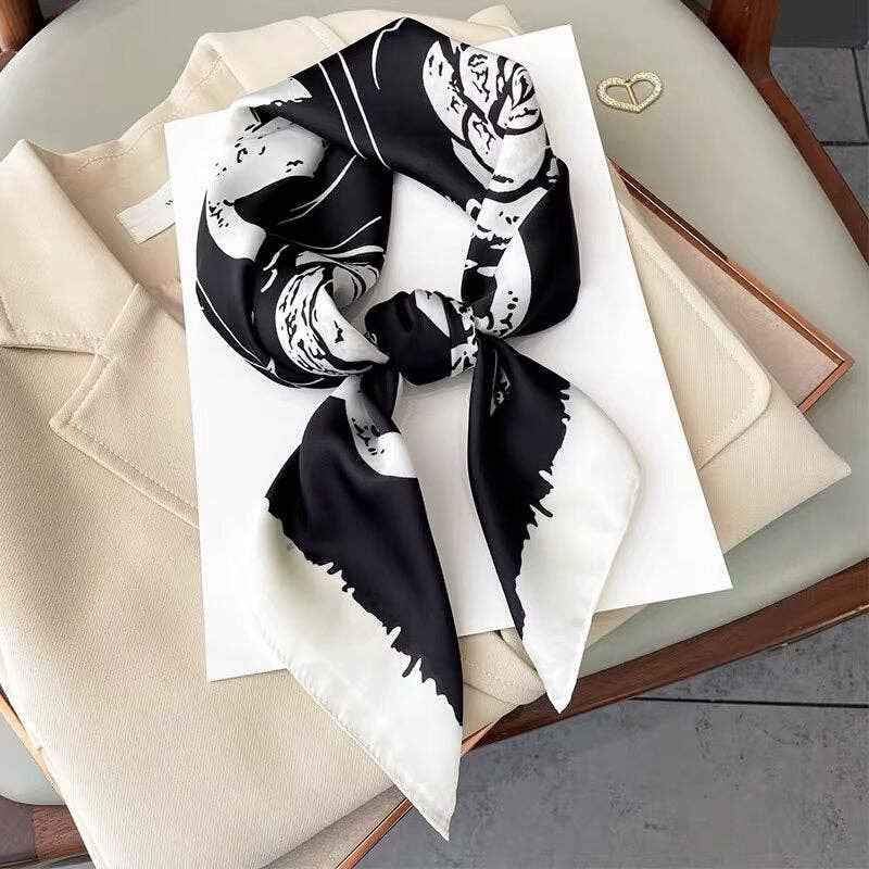 Black & white Scarf