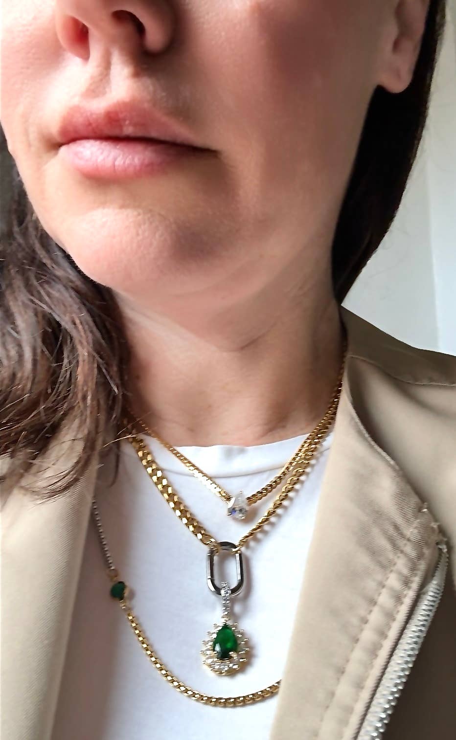 Gia Tear Drop Necklace