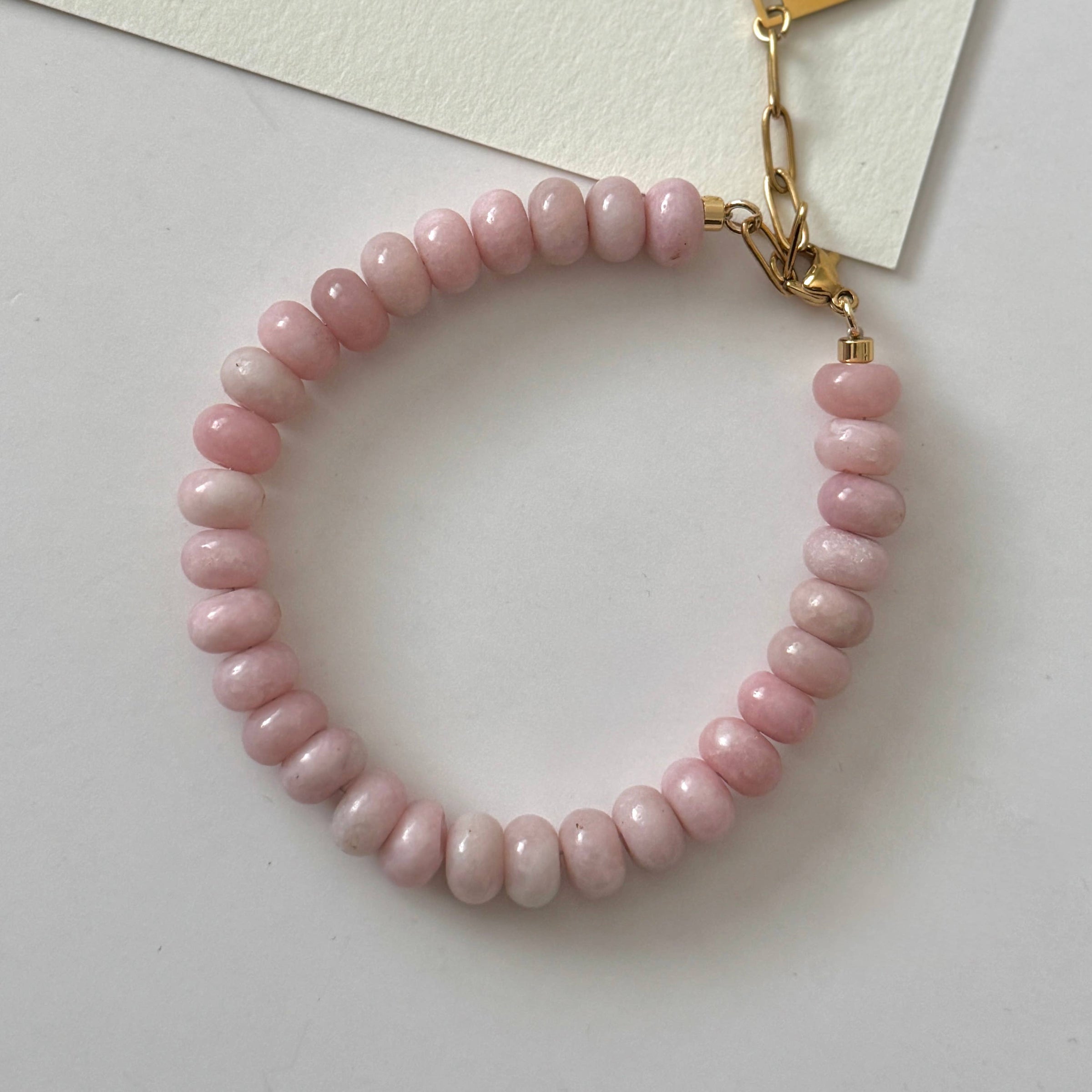 Cotton Candy Bead Bracelet