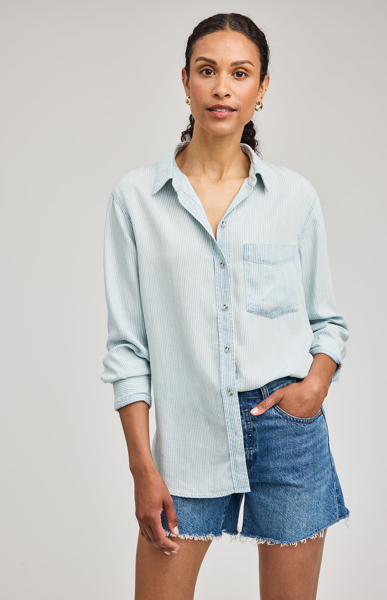 Gentle Fawn Ozzy Shirt Tencel Button-Up Soft Wash