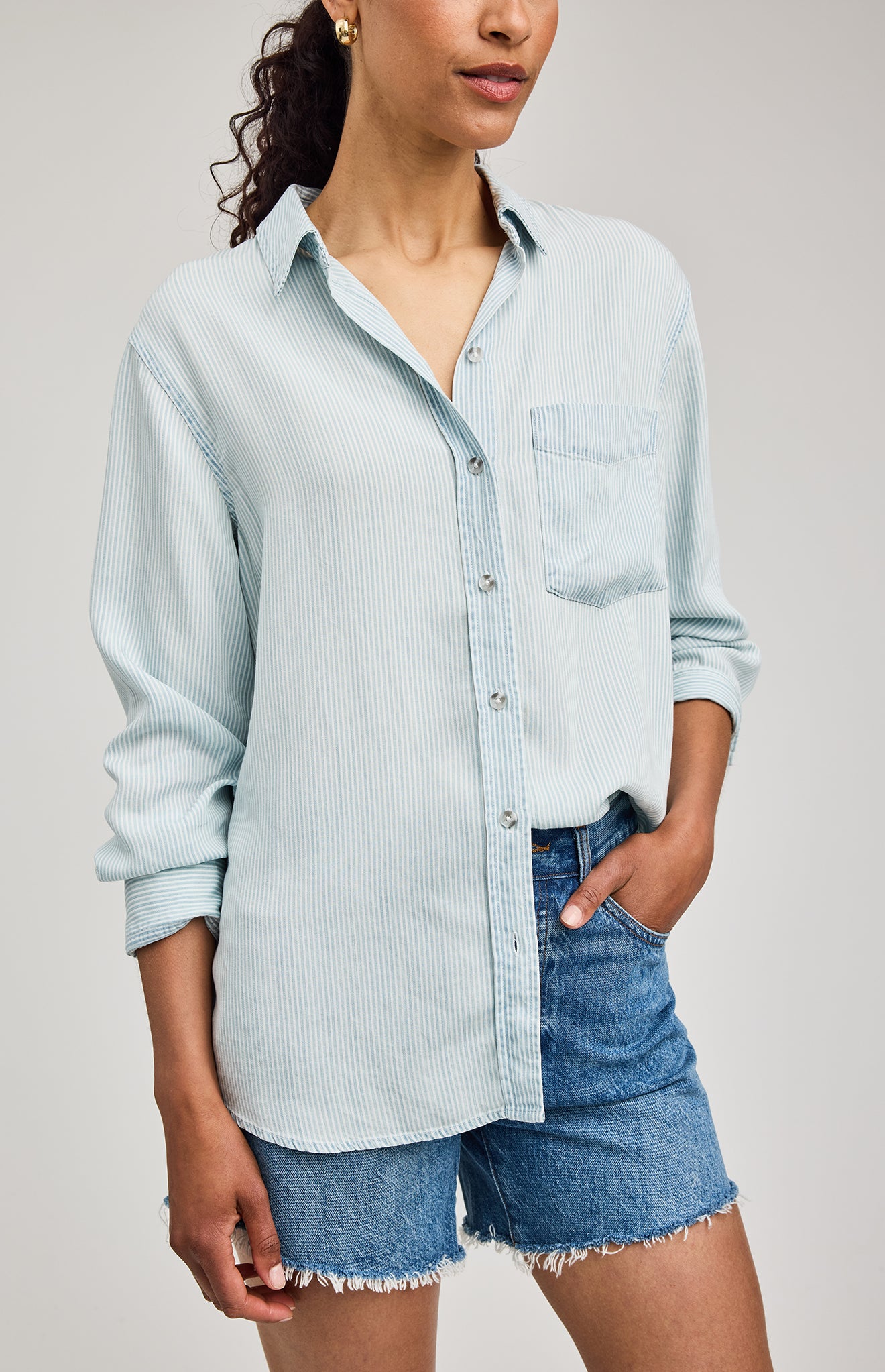 Gentle Fawn Ozzy Shirt Tencel Button-Up Soft Wash