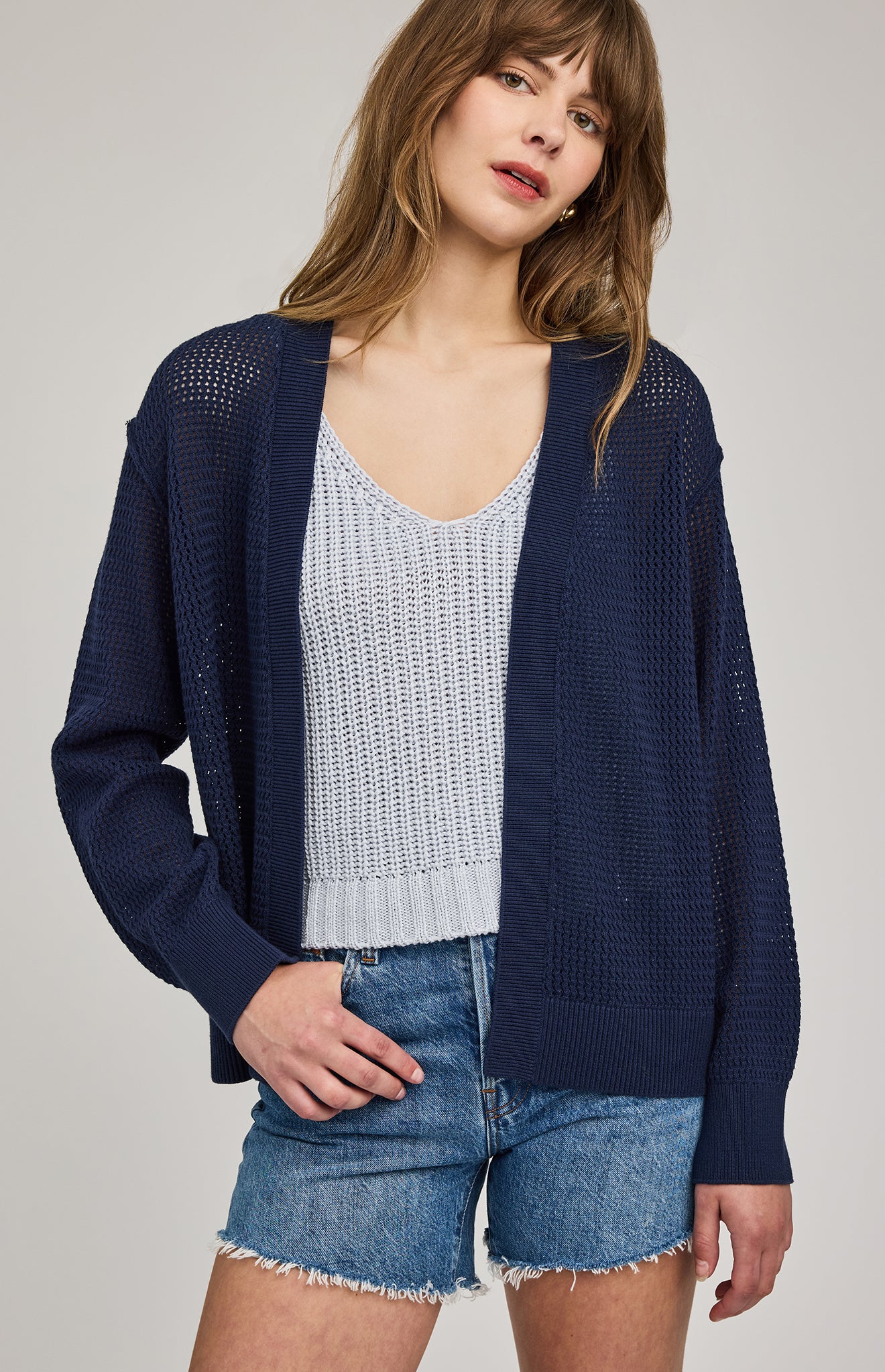 Gentle Fawn Drew Cardigan Open Knit