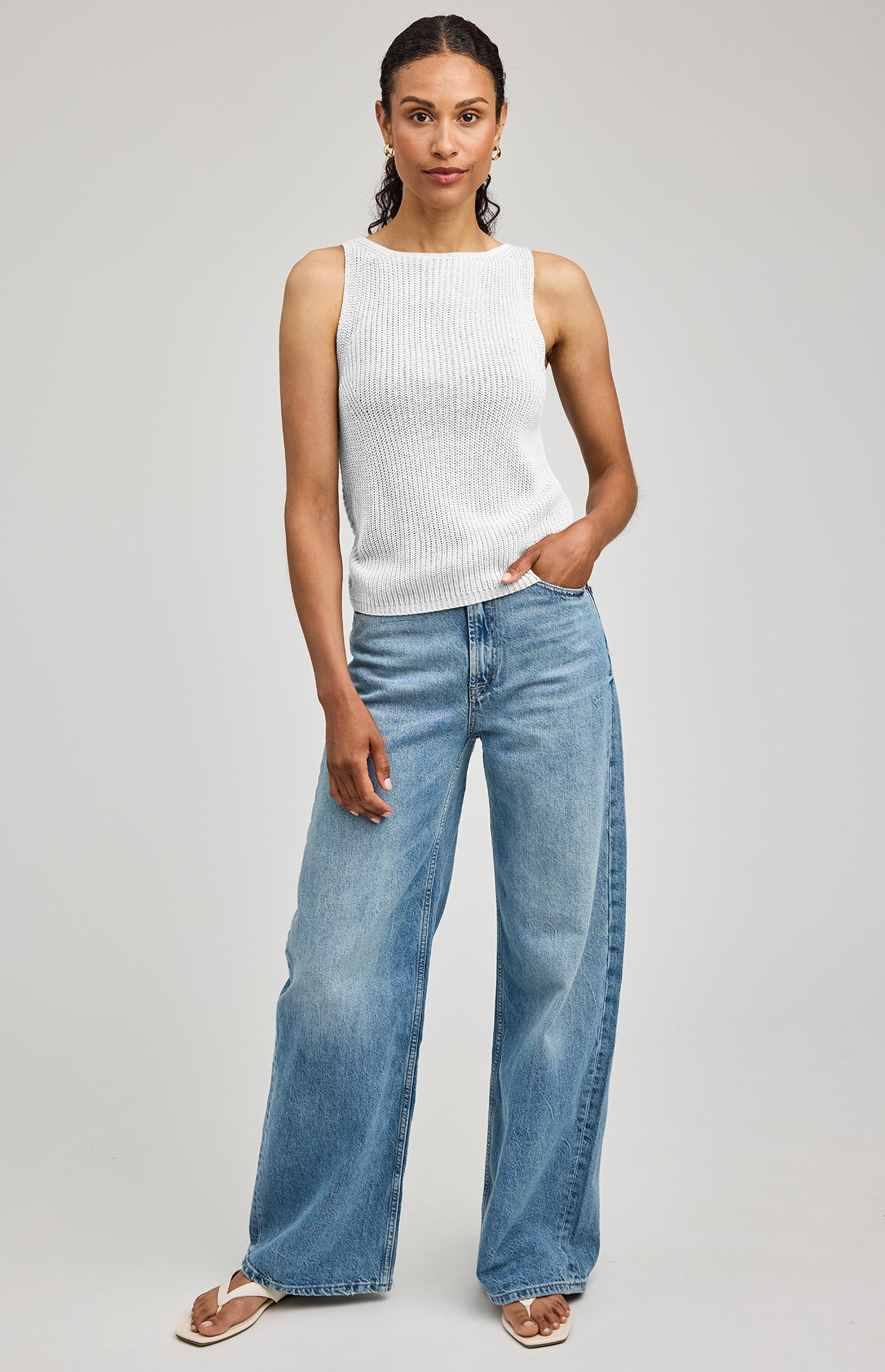 Gentle Fawn Kelsie Twist Back Knit Tank