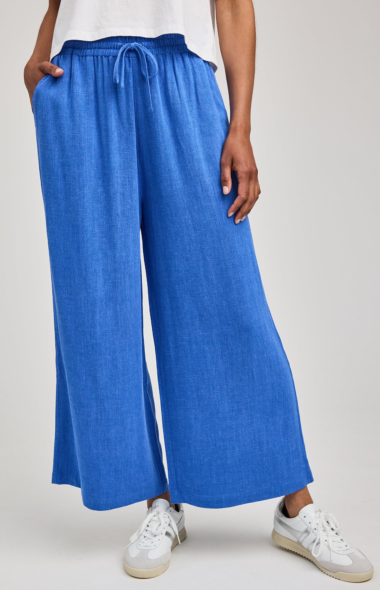 Gentle Fawn Arlo Linen Blend Wide Leg Pant