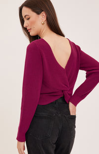 Gentle Fawn Ramona Sweater in Magenta