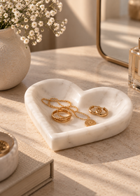 Heart Marble Dish by Danica