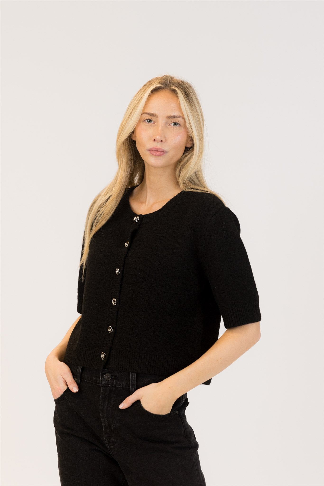 Jude Rose Cardigan by Lyla & Luxe