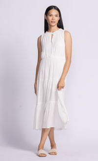 Super cute tiered Jennifer Dress by Pink Martini, available at Lemonberry in Aurora.