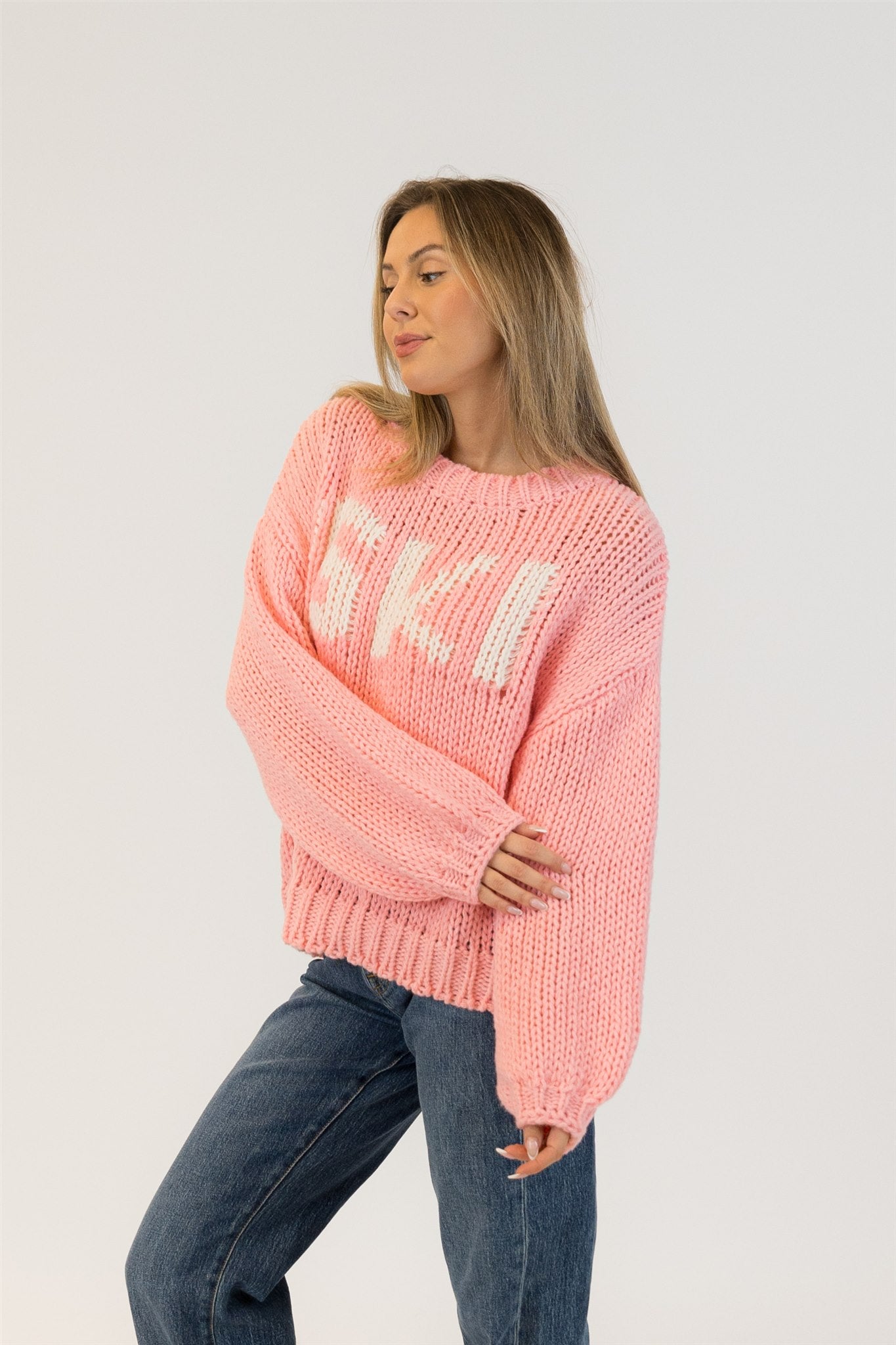 LYFT KNIT LIKE LOOSE SWEAT SHIRT リフト Knit Like Loose Sweat Shirt - Black – LÝFT