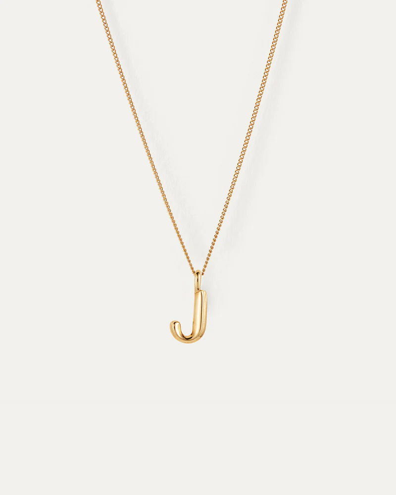 Jenny Bird Monogram J Neckace