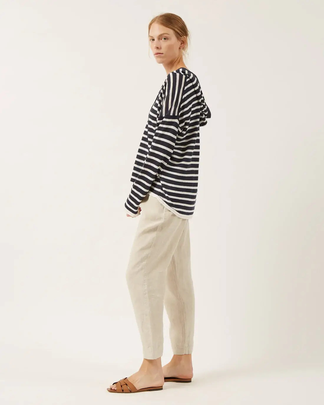 Side view of the Louise hoodie by Naïf.