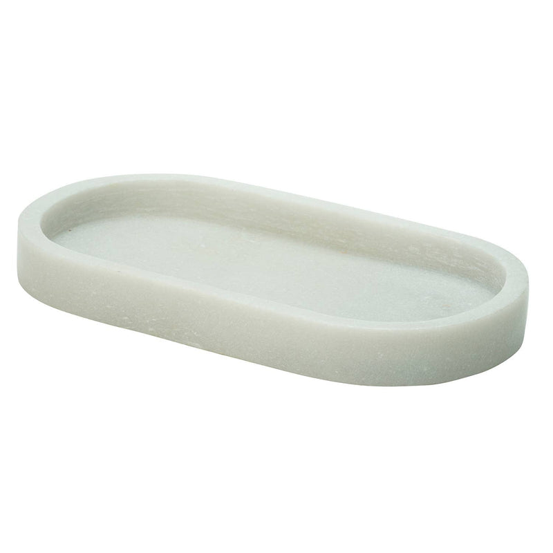 Aquila White Marble Tray - Lemonberry.ca