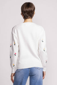 Back of the Eva Sweater by Pink Martini 