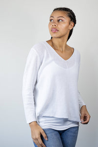Beachy V Neck - Lemonberry.ca