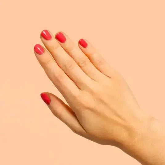 Bkind Coral Nail Polish on hand.