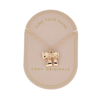 Bow Necklace - Lemonberry.ca