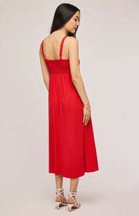 Back side of the Cairo dress by Gentle Fawn.