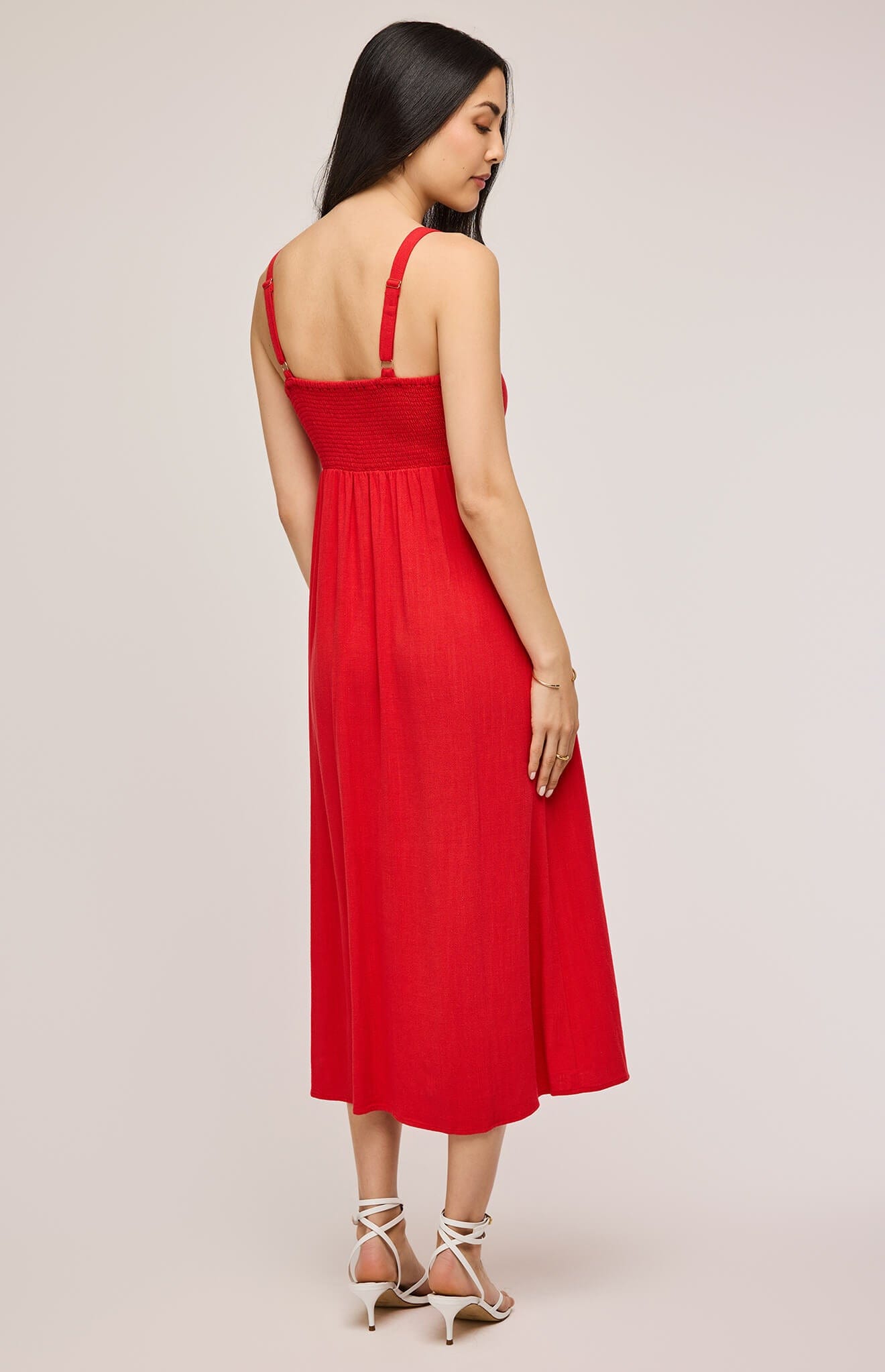 Back side of the Cairo dress by Gentle Fawn.