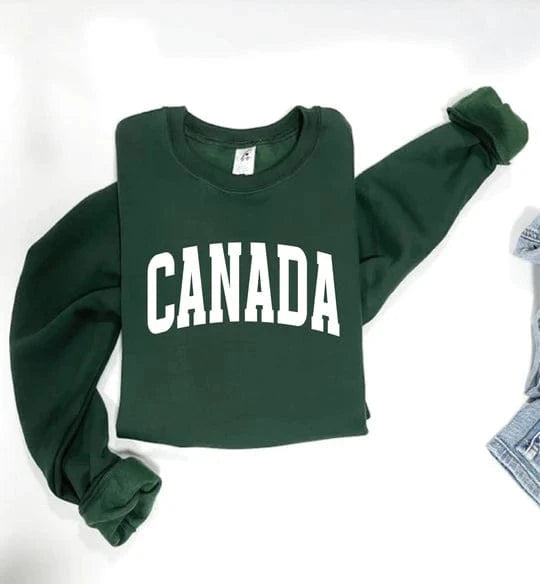 Canada {VARSITY} Signature Crewneck Sweater 🇨🇦