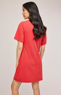 Back of the Cindy Dress by Gentle Fawn in Poppy