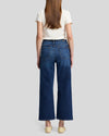 back view cropped alexa medium dark wash jeans — 7 For All Mankind, Lemonberry Aurora