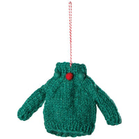 Sweater Party Knit Christmas Tree Ornaments